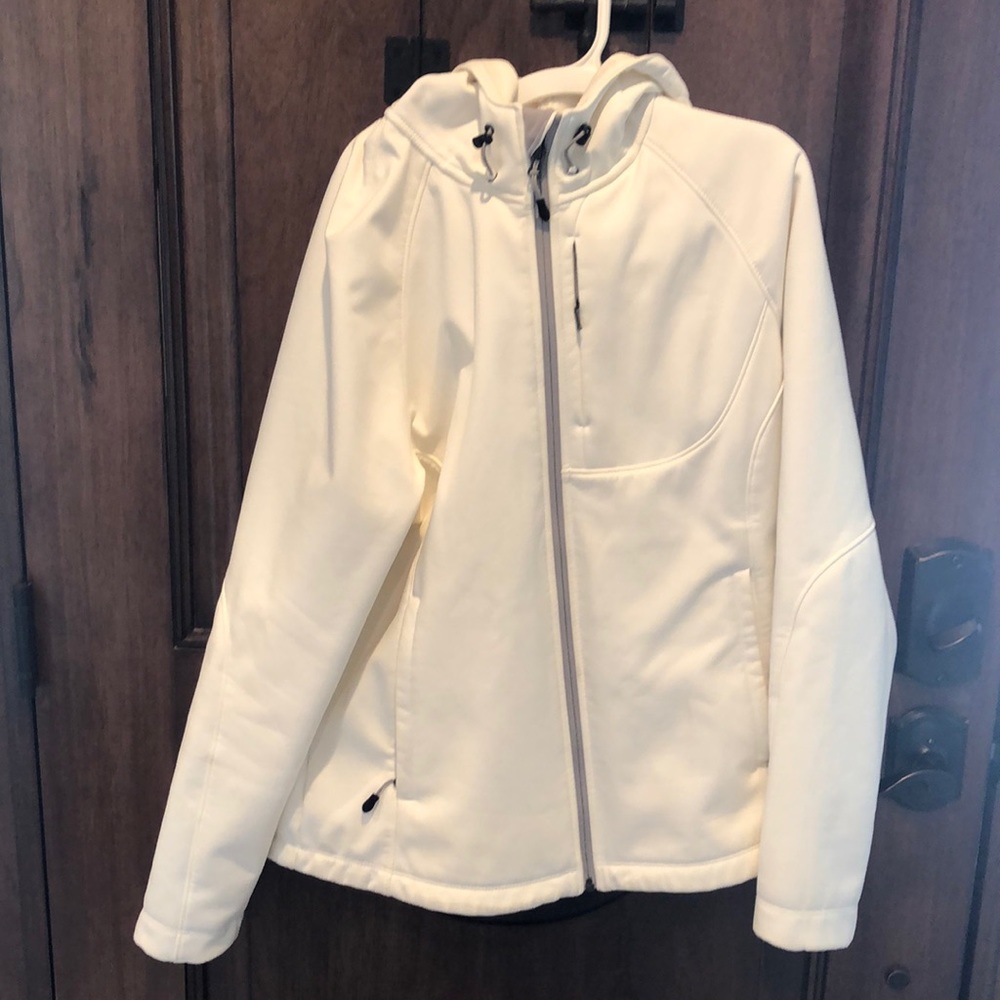 Kirklands Cream Hooded Jacket